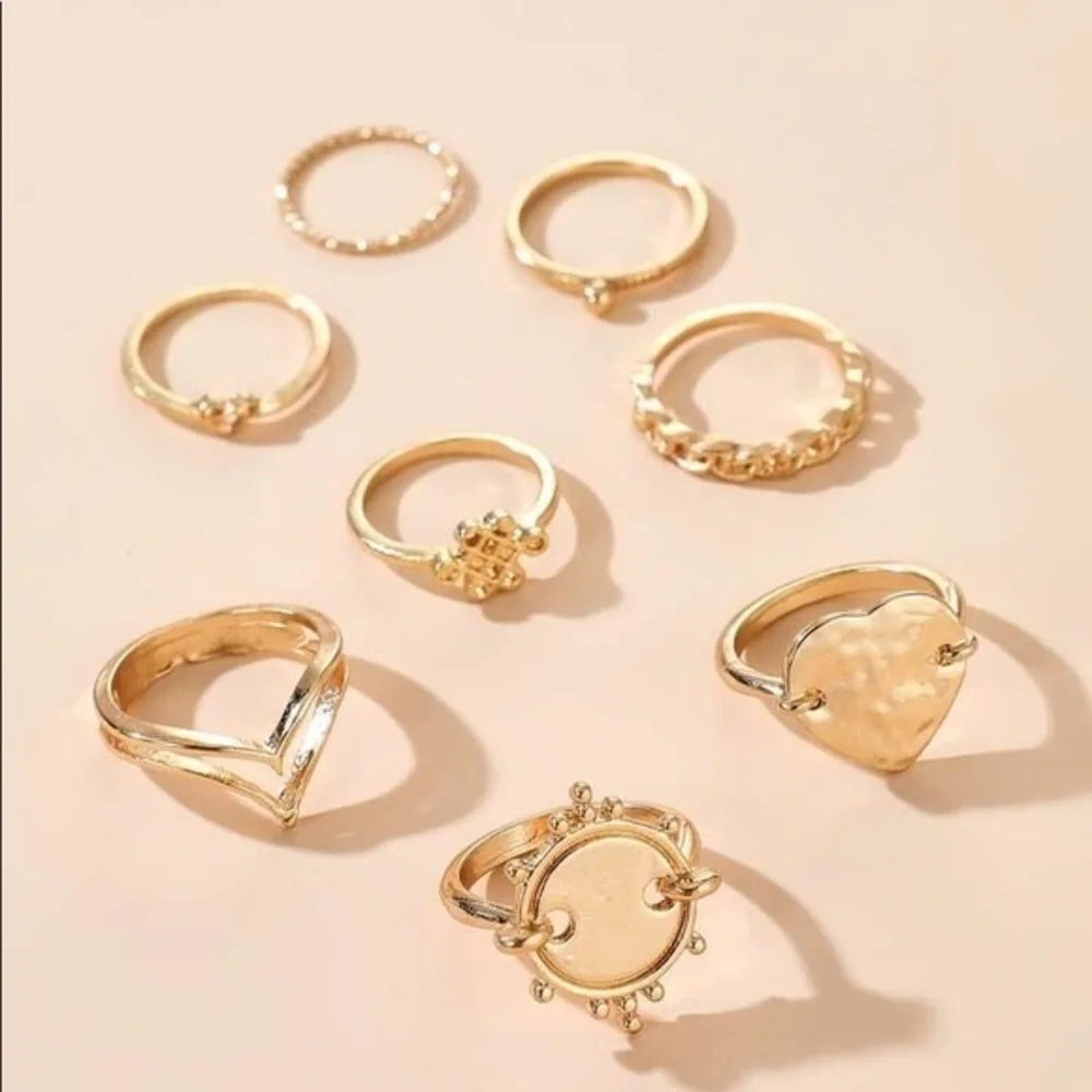 3/$30 💛 Boho Ring Set